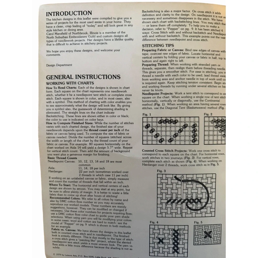Cross Stitch Patterns Leisure Arts Viki Kitchen‎ Stitchin Cross  Booklets Lot 2